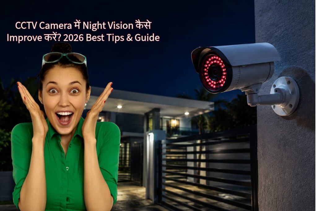 CCTV Camera में Night Vision कैसे Improve करें