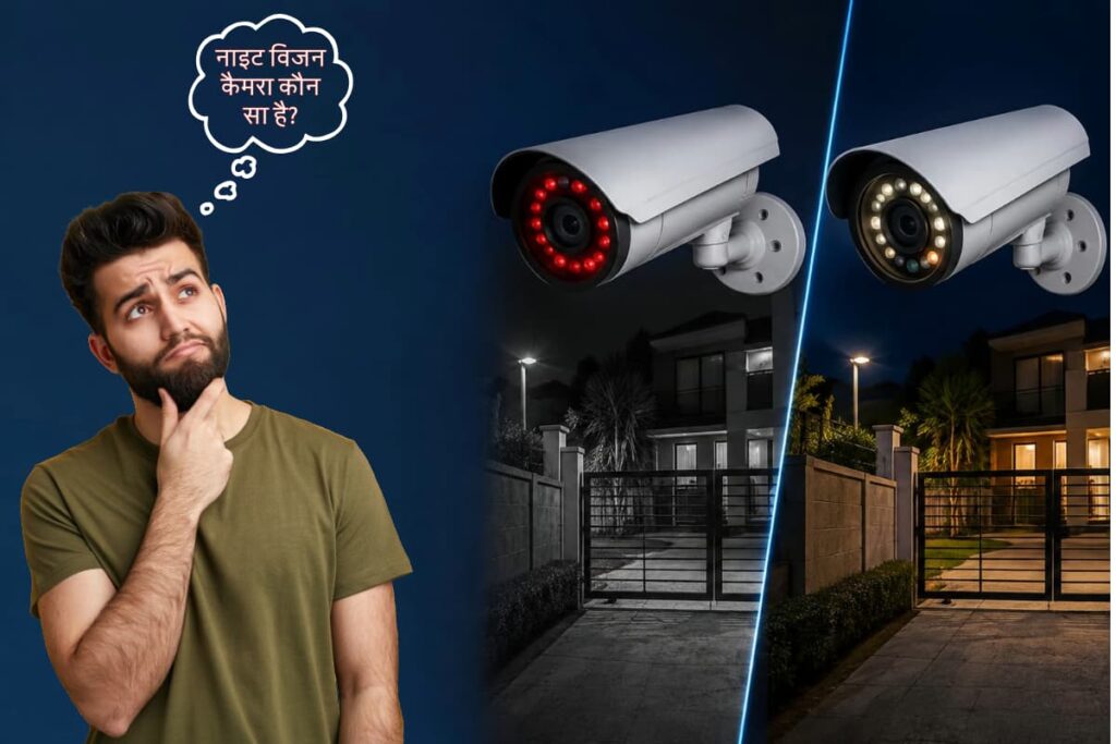 types of night vision cctv camera