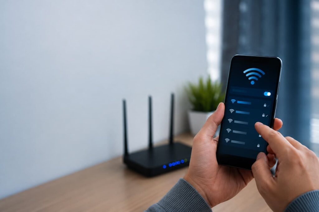 public wifi se connect karne ka tarika