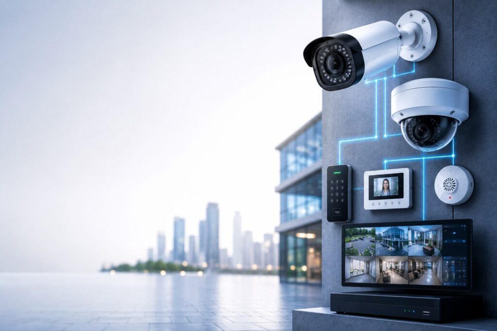 types of smart home security system india