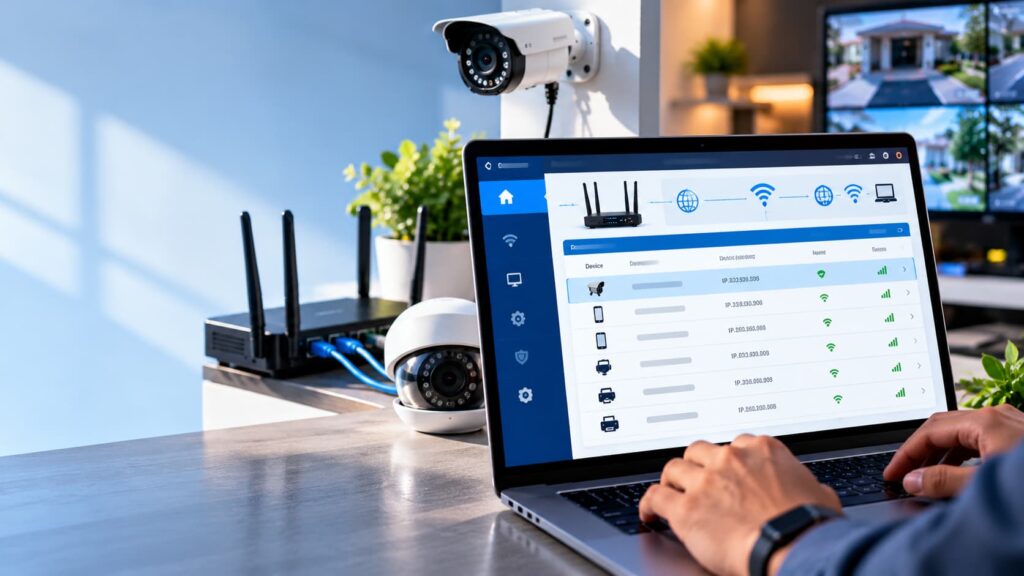 Router admin panel CCTV IP address kaise pata kare