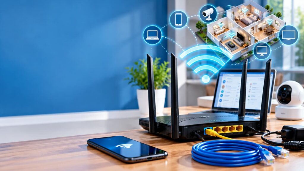 Port forwarding installation process infographic