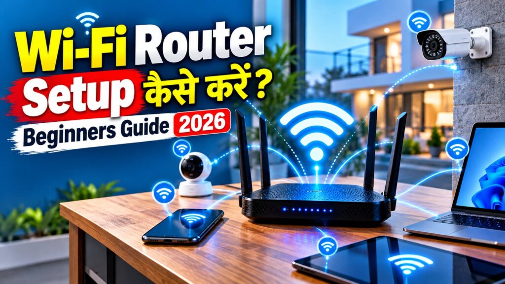 Wi-Fi Router Setup कैसे करें Beginners Guide 2026